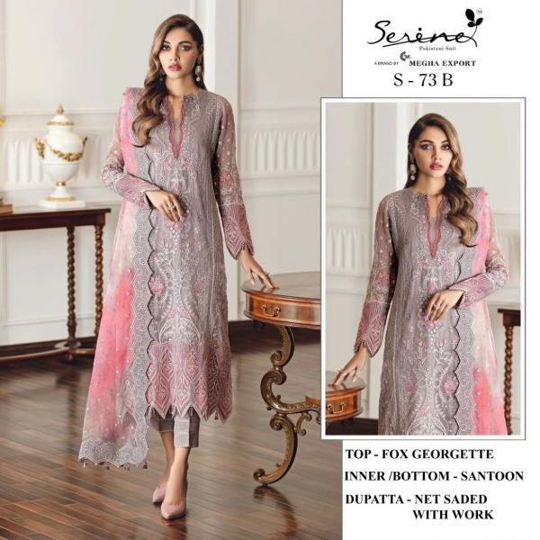 Serene S 73 Georgette Wear Pakistani Georgette Salwar Kameez Collection